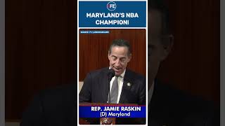 Rep. Jamie Raskin Celebrates 2026 NBA Champion Josh Hart | From Eagle Scout to NBA Glory #nba #usa