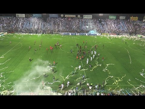 "Atlético Tucumán ascendió a Primera y lo festejó con una goleada ante Los Andes" Barra: La Inimitable • Club: Atlético Tucumán • País: Argentina