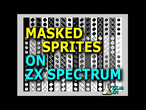 How to BLIT masked sprites into ZX Spectrum Emulator?