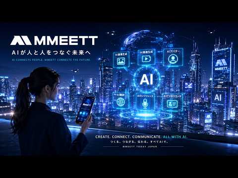MMEETT App 紹介PVの動画サムネイル