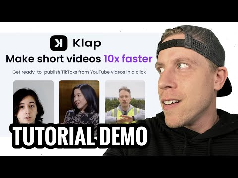 How to Use Klap.app Tutorial - Full Demo