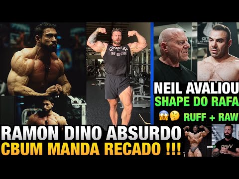 RAMON POSTS ABSURD SHAPE and CBUM APPEARS SENDING A MESSAGE + BRANDÃO REVIEWED BY NEIL and MORE