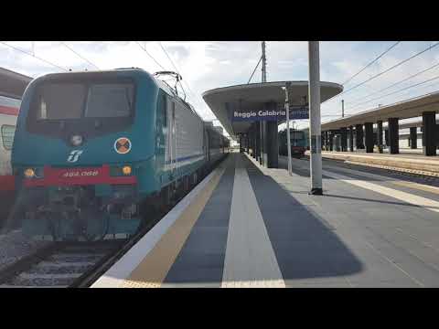 Treno Regionale+Locomotore E464.068 Regionale 5560 Reggio di Calabria Centrale-Cosenza