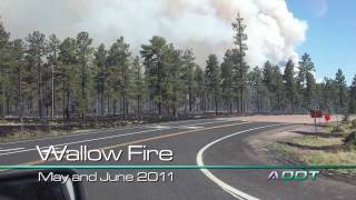 ADOT Crews Assist with Wallow Fire Road Closures