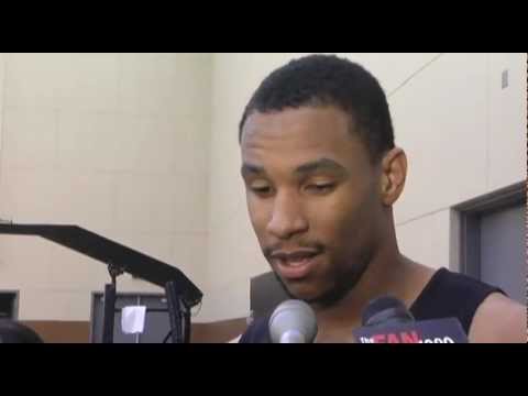 2012 NBA draft: Jared Sullinger talks about his predraft workout for the Trail Blazers