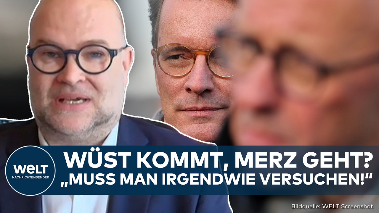 KANZLER-BEBEN: Wüst für Merz? Union wird nervös! Wechsel im Kanzleramt möglich?