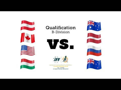 Highlights: Women's U19 WFC 2018 - B-Division 02.05.2018