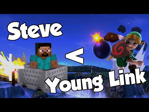 Young Link BEATS Steve with a simple gameplan | Matchup Guide