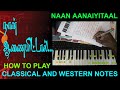 NAAN AANAIYITAAL CLASSICAL AND WESTERN NOTES MY MUSIC MASTER