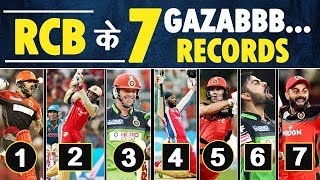 7 IPL Records of Team RCB (Royal Challengers Banglore) | IPL 2022 | IPL Records | About RCB Team