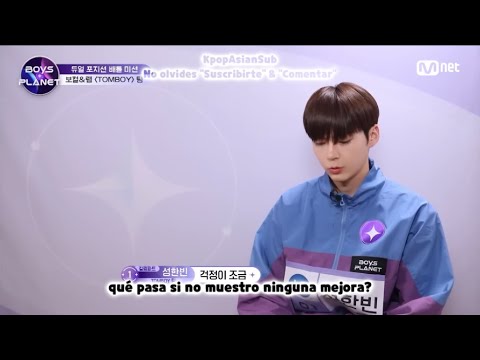 [SUB ESP] BOYS PLANET - HAN BIN TEME DECEPCIOANR A TODOS (무조건 성장해야만 해) EP.7