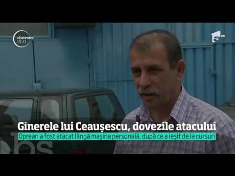Ginerele lui Nicolae Ceauşescu, atacat lângă mașina personală: ”Era plin de sânge"