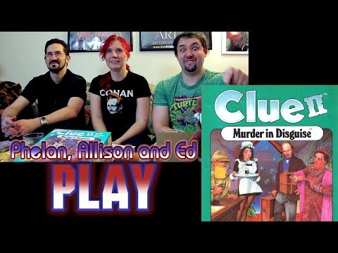 Clue 2 VCR Game - Phelan, Allison and Ed