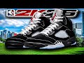 HOW TO MAKE Air Jordan 5 OG Black Metallic Reimagined In NBA 2K26 Shoe Creator