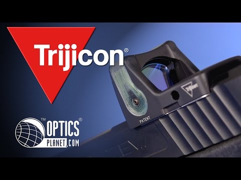 Trijicon RMR Reflex Red Dot Sights Overview - Product in Action - OpticsPlanet.com