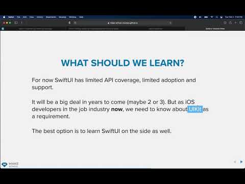 01 Mob 1 1 SwiftUI intro