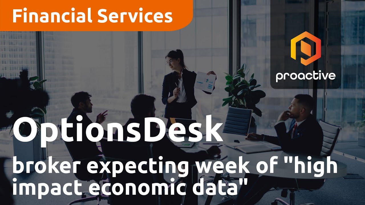 OptionsDesk broker expecting week of "high impact economic data"