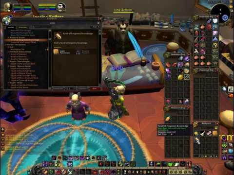 Legion Inscription level up item - Scroll of Forgotten Knowledge