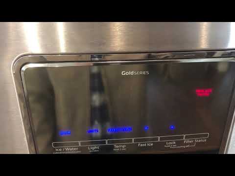Whirlpool gold series refrigerator not making ice