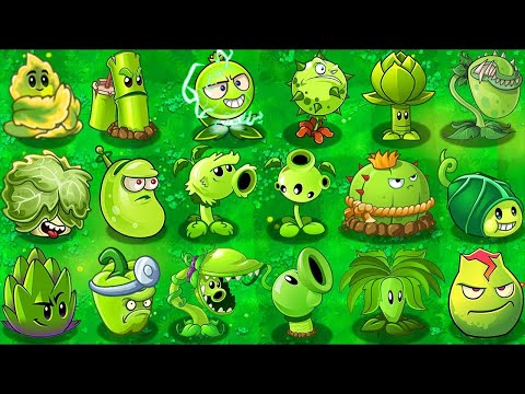 Laser Bean and Citron 1000 against zombies plants vs zombies 2