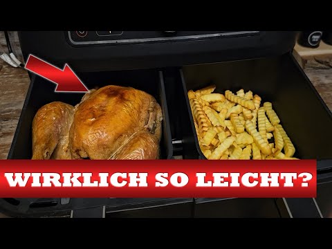 I wouldn't have been able to do that justice 🥷 The NINJA hot air fryer AF400EU has a few tricks u...