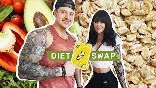 I SWAPPED DIETS with my boyfriend for 24 HOURS 🤮