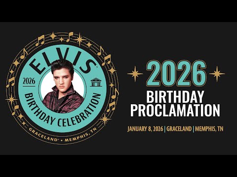 2026 Elvis Birthday Proclamation Ceremony