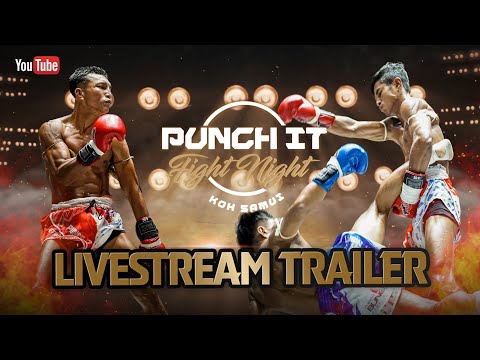 Muay Thai Punch it Fight Night broadcast trailer 2024