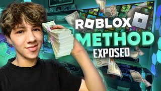 How I Make $28/Hour Posting Roblox YouTube Videos (Roblox Method) thumbnail