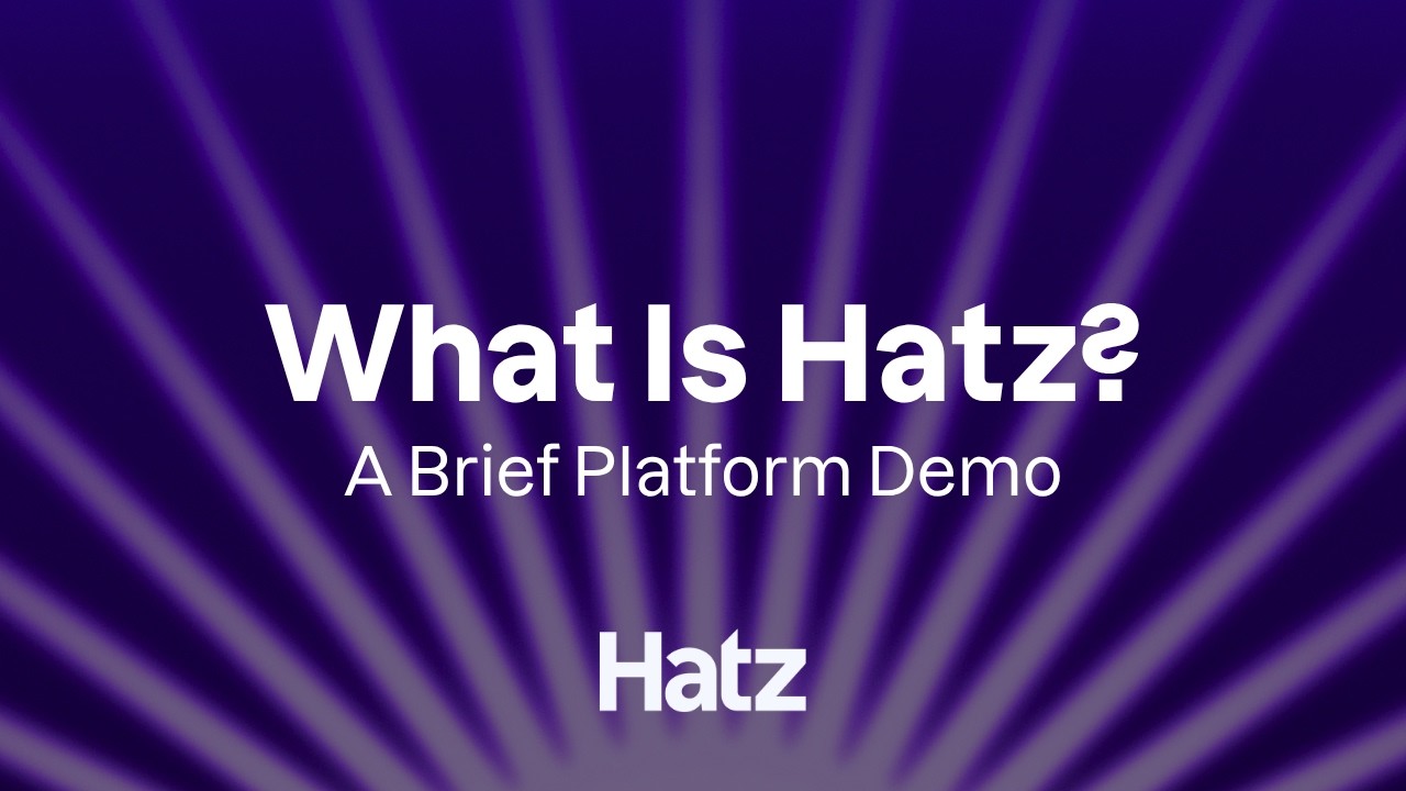 Hatz AI tutorial