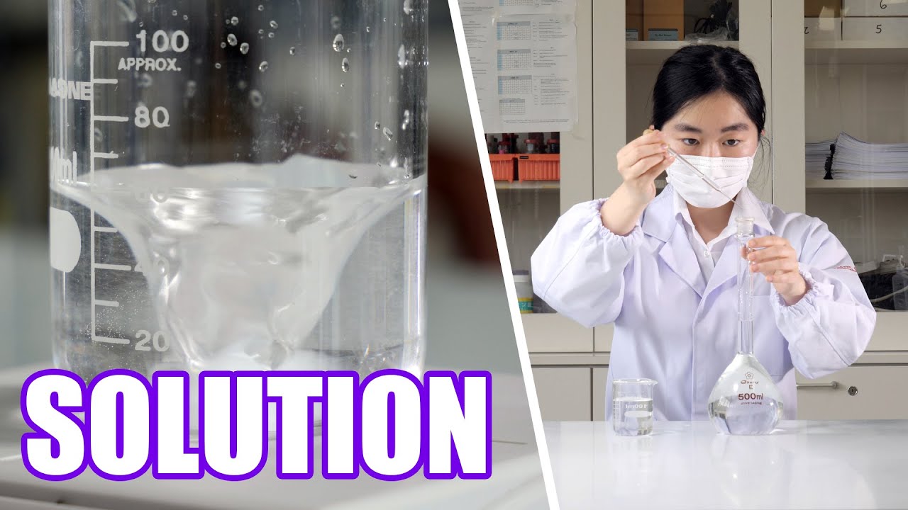 How to Prepare a Standard Solution - IB Biology Topic 2 Molecular Biology