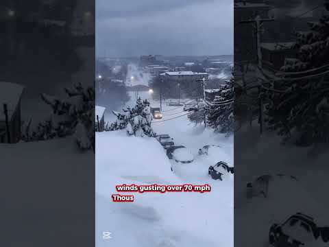 USA Hit by Powerful Bomb Cyclone Before New Year