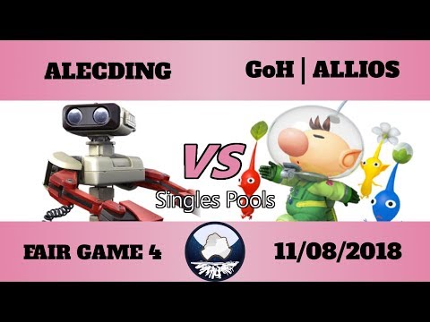 Fair Game 4 - Pools - Alecding (ROB) vs. GoH | Allios (Olimar)