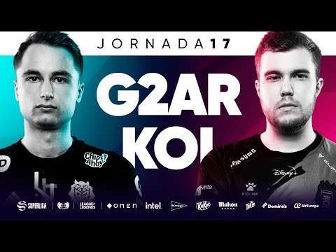 G2 Arctic VS Finetwork KOI - JORNADA 17 - SUPERLIGA - VERANO 2022 - LEAGUE OF LEGENDS