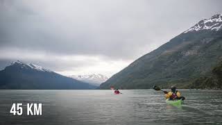 preview picture of video 'Trip de kayak en Patagonie sur la Serrano'