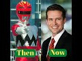 All Veteran Red Power Rangers Forever Red Then Now