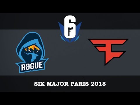 Rogue vs FaZe - Map3 @Border | Six Major Paris 2018 (14.08.2018)