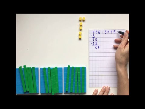 Einführung „Schriftliche Division“ mit Anschauung