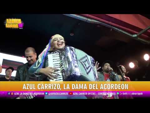 Azul La Dama del Acordeón  - La Nueva Casona Tv - Domingo 12 de Agosto 2018