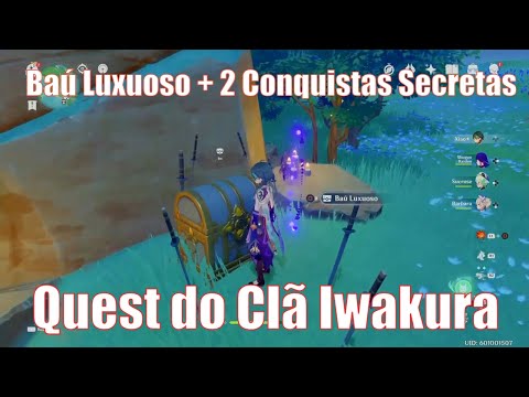Quest do Clã Iwakura | Baú Luxuoso + Nova Conquista Secreta Update 2.4 GENSHIN IMPACT