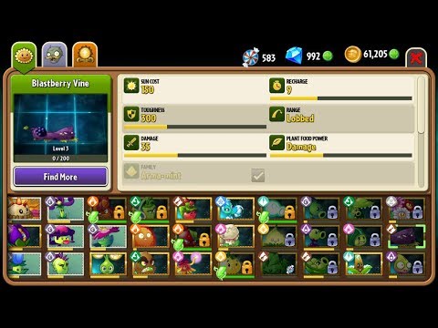 PvZ2, Plants vs Zombies 2 Battlez week 79, Blastberry Vine. Find the best tactics. TD Games.