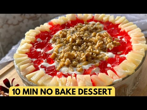 10 Minutes Cold Dessert | No Cooking| No Baking| Eid Special Dessert Recipe.