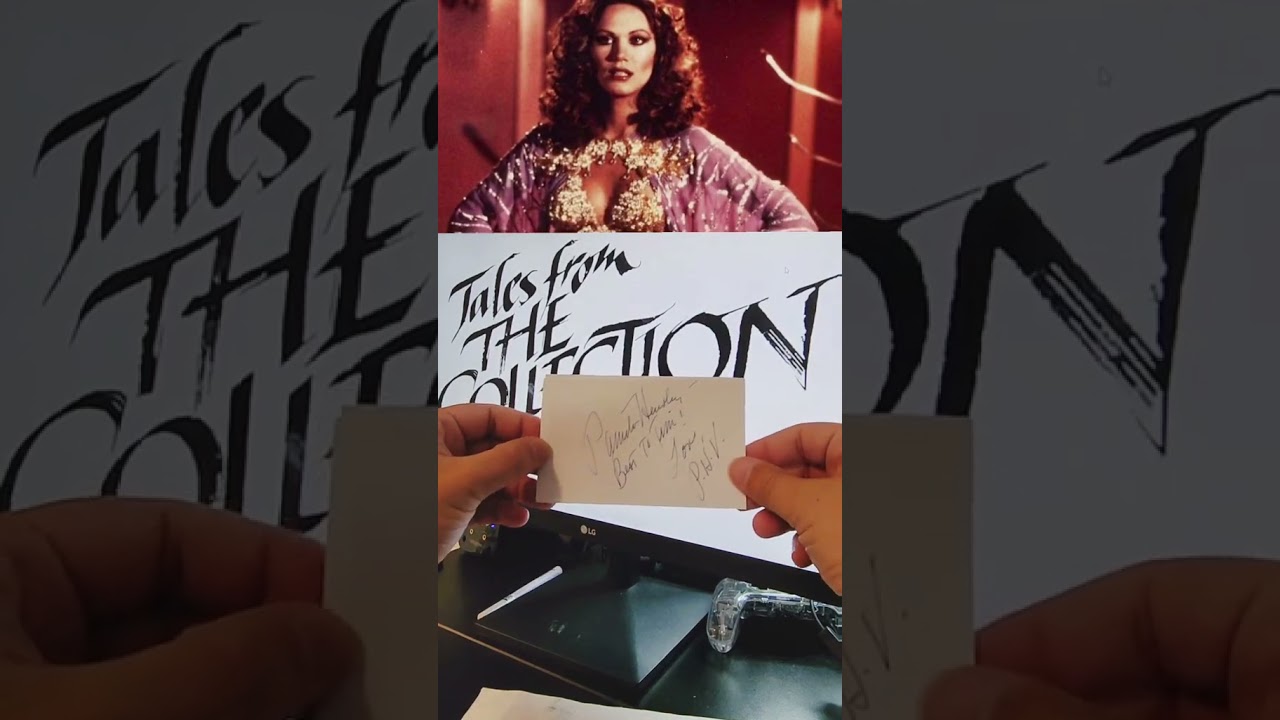 Pamela Hensley Responds to Fan Mail, Signs Autographs
