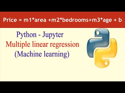 Machine Learning Using Python Linear Regression Multiple Variables Lesson 3