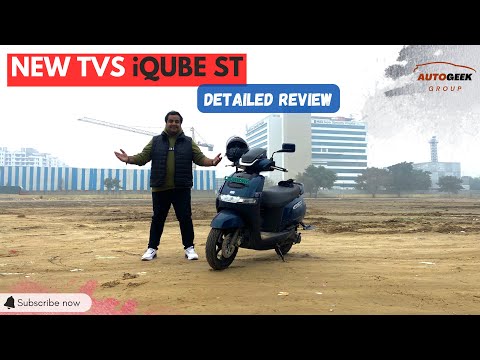 New TVS iQube ST Electric Scooter - Detailed Performance Review