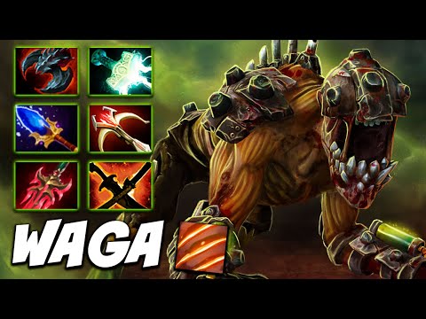 Waga Lifestealer Naix Walking Dead - Dota 2 Pro Gameplay [Watch & Learn]