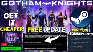 Gotham Knights on PC is WAY BETTER - HUGE NEWS, System Requirements, FPS, Free Update + MORE!