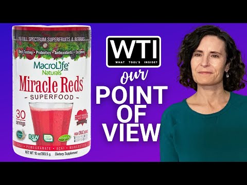 MacroLife Miracle Reds Superfood Powder - WTI product video review