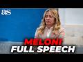 MELONI S VIRAL SPEECH In AFRICA INMIGRATION UNITED STATES