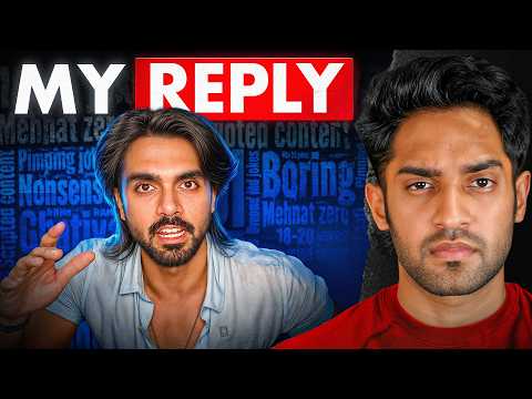 My Reply to Allen Choudhary Roast! (STOP!)